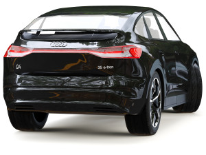Audi Q4Sportbacketron 3D 모델