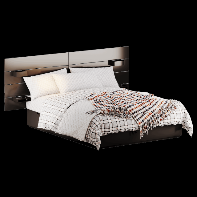 NORDLI Bed 3Dモデル .c4d .max .obj .3ds .fbx .stl .blend 