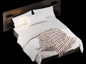 NORDLI Bed 3Dモデル