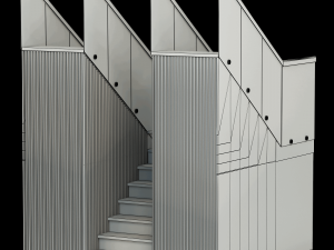 Stair modern 3D Model
