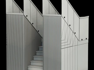 Stair modern 3D Model