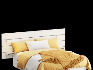 노르들리 침대 3D 모델