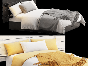 NORDLI Bed Modelo 3D
