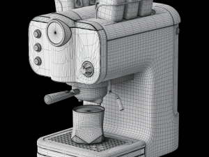 Coffee maker swan sk22110cn 3D-Modell