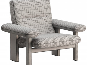 Brasilia lounge chair Modelo 3D