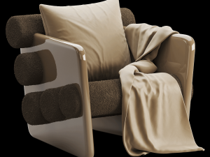 Charles Cormo Persimmon Armchair 3D Model