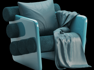 Charles Cormo Persimmon Armchair 3D Model