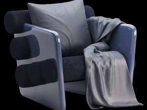 Charles Cormo Persimmon Armchair 3D Model