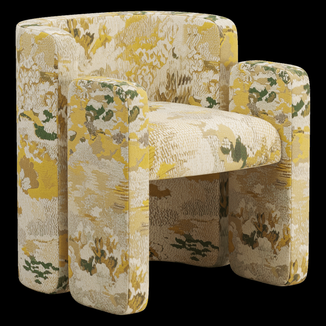 Deloache Dining Chair Modèle 3D .c4d .max .obj .3ds .fbx .stl .blend 