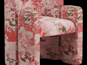 Deloache Dining Chair Modèle 3D