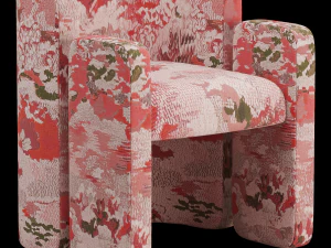Deloache Dining Chair 3D Model