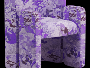 Deloache Dining Chair Modèle 3D