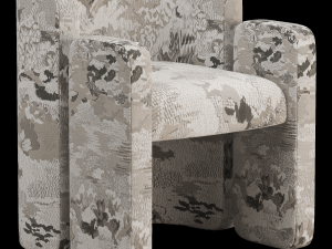 Deloache Dining Chair Modèle 3D
