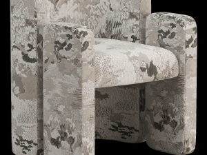 Deloache Dining Chair 3D Model