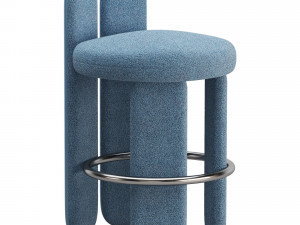 Glazy Counter Stool Modello 3D