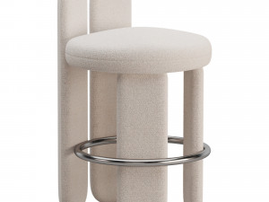 Glazy Counter Stool Modello 3D