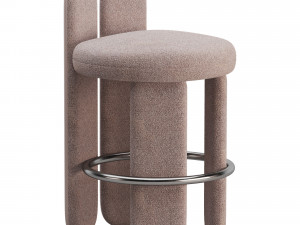 Glazy Counter Stool Modello 3D