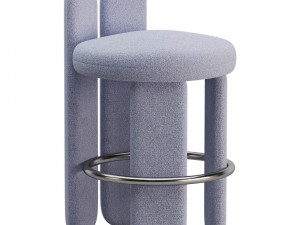 Glazy Counter Stool Modello 3D