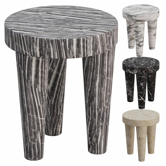 Tribute Stool Small Modèle 3D .c4d .max .obj .3ds .fbx .stl .blend 