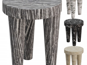 Tribute Stool Small 3D Model