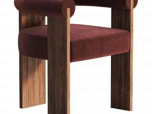 Eldon Dining Chair 3D 模型