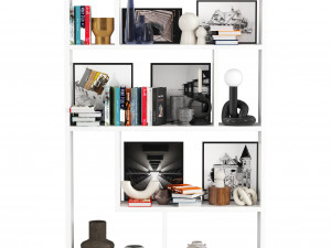 Egge bookcase 3Dモデル