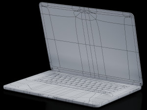 MacBook PRO 3Dモデル