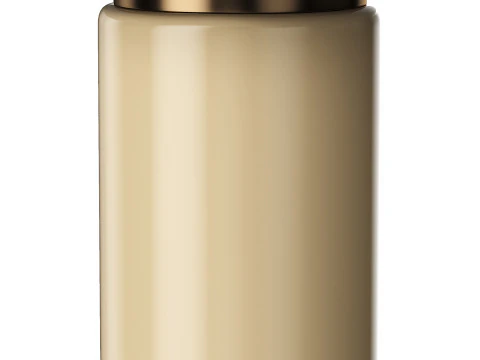 Tall Infinity Glass Side Table 3D Model