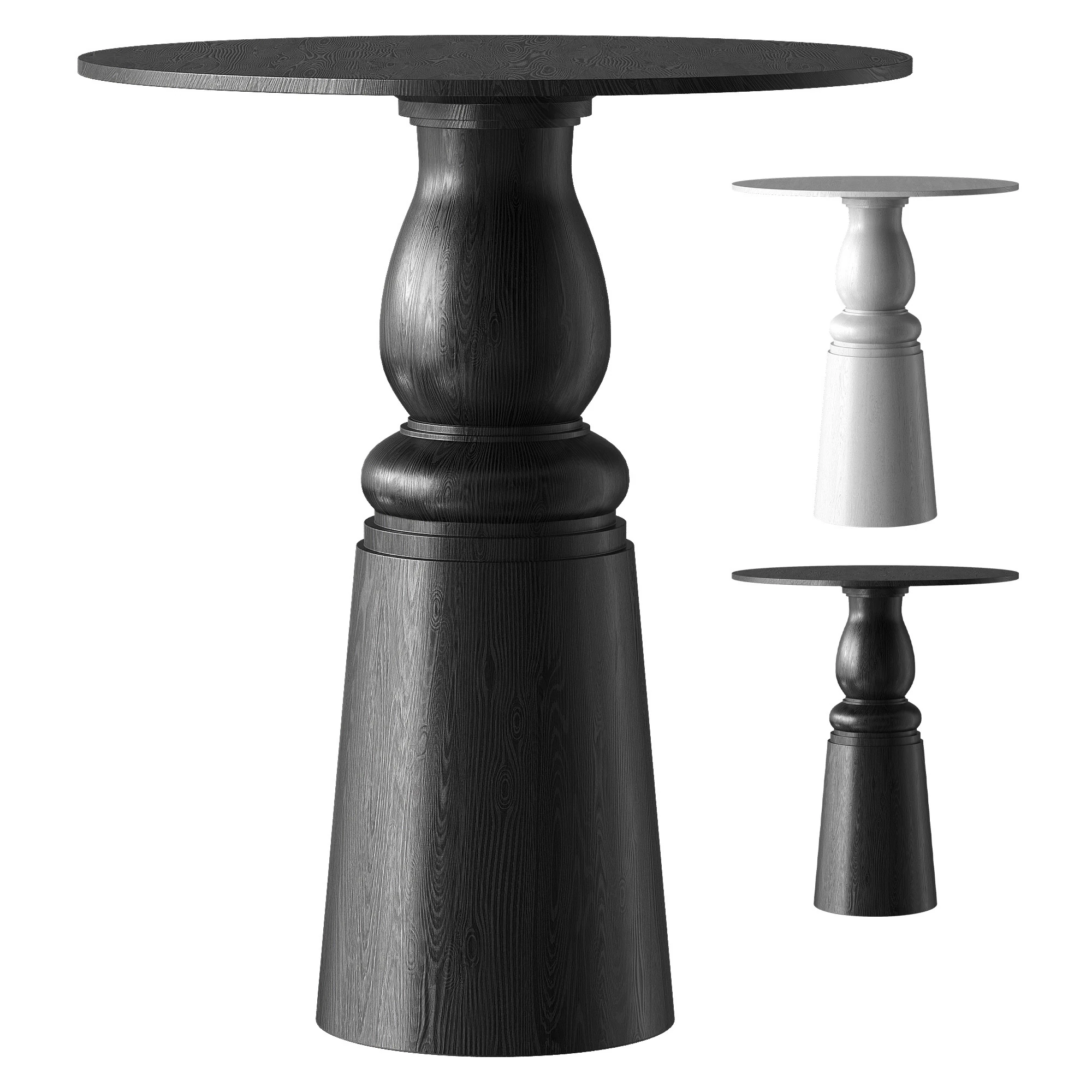 Moooi Container 90 Bar Table 3D Model .c4d .max .obj .3ds .fbx .stl .blend