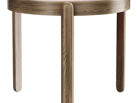 Trittico stackable table 3D Model
