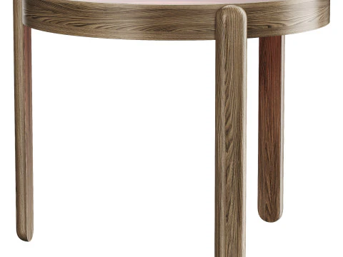 Trittico stackable table 3D Model