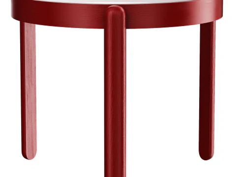 Trittico stackable table 3D Model