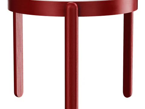 Trittico stackable table 3D Model