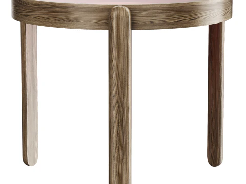 Trittico stackable table 3D Model
