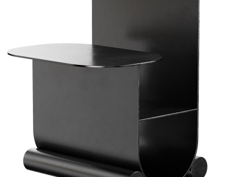 Modern auxiliary bedside table 3D 모델