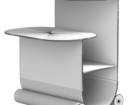 Moderner Beistelltisch 3D Modell