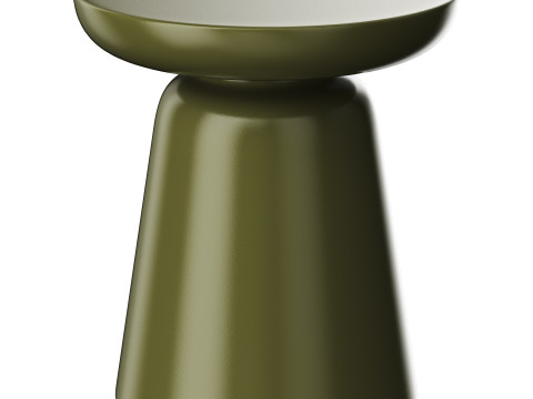 Household plastic round tea table Modelo 3D