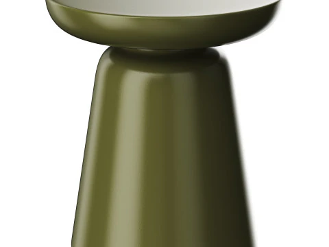 Household plastic round tea table 3D Model
