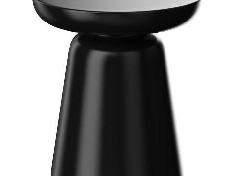 Household plastic round tea table Modelo 3D