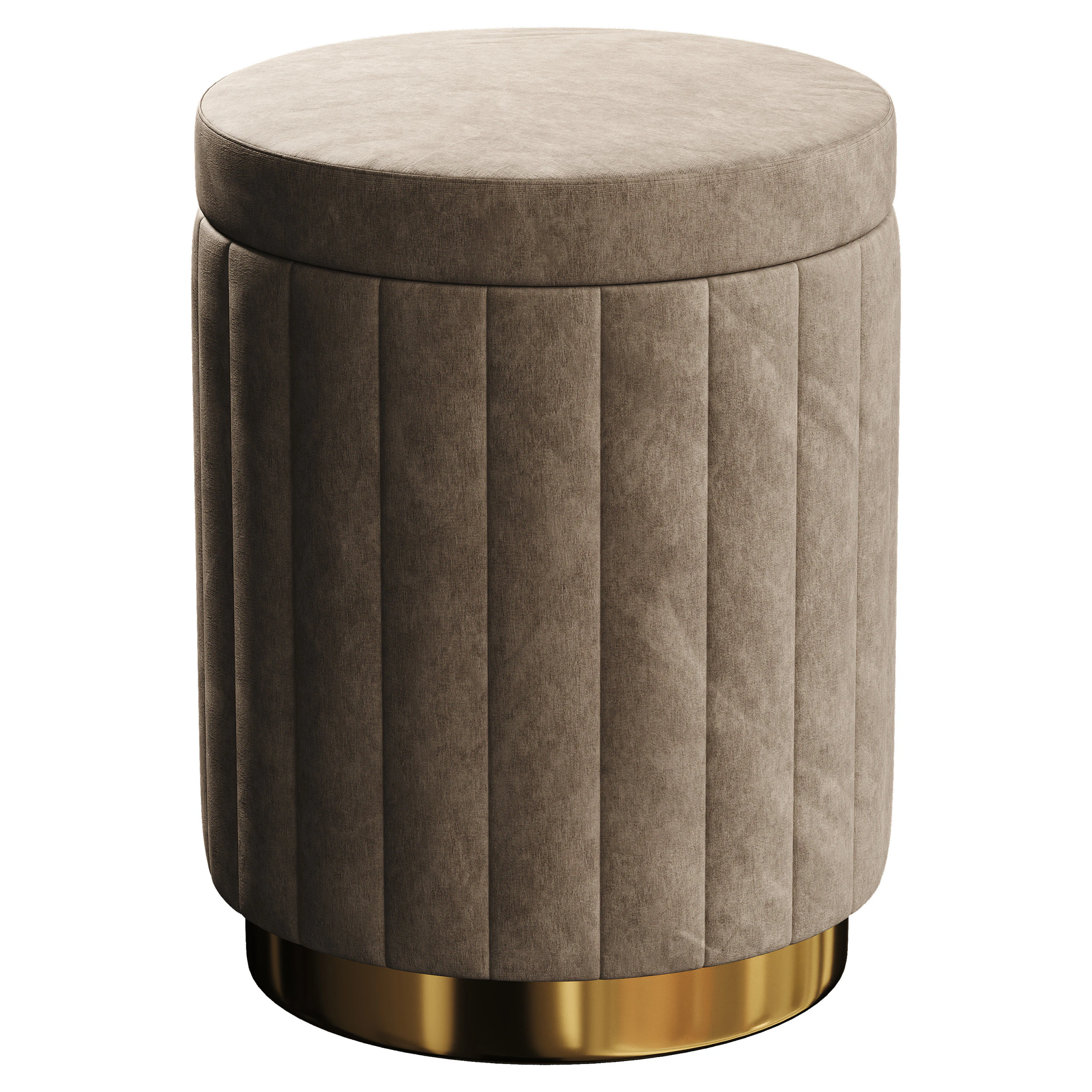 Lightweight luxury stools 3D Model .c4d .max .obj .3ds .fbx .stl .blend 