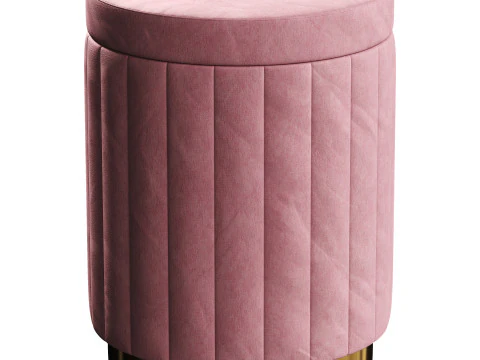 Lightweight luxury stools 3D Model