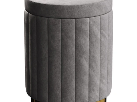 Lightweight luxury stools 3D Model