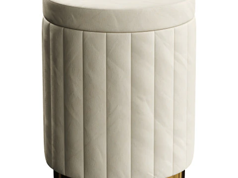 Lightweight luxury stools 3D Model
