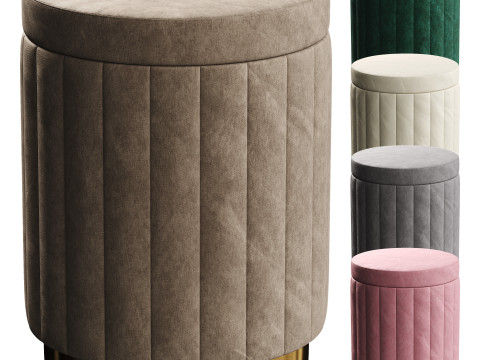Lightweight luxury stools 3D 모델