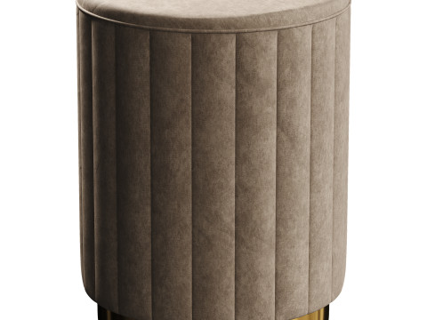 Lightweight luxury stools 3D Модель