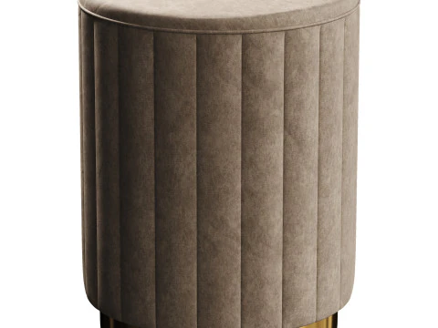 Lightweight luxury stools 3D Model