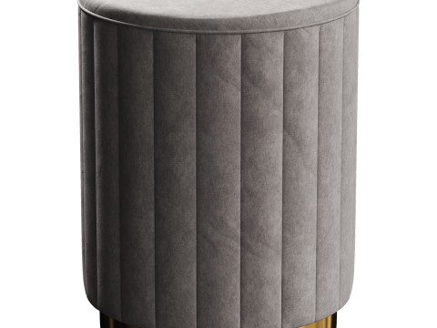 Lightweight luxury stools 3D Модель