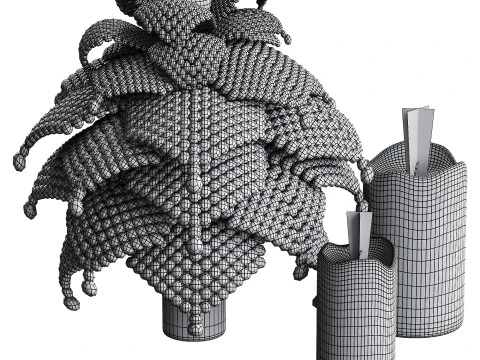 Decorative Fir 3D Model