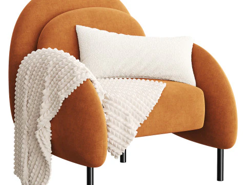 Cadeira Caldera Bucle Storm Modelo 3D