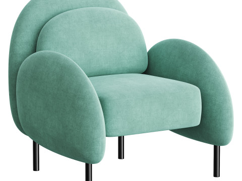 Chair Caldera Bucle Storm 3Dモデル